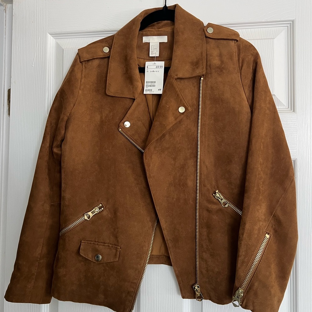 Faux Suede Jacket - Picture 4 of 6